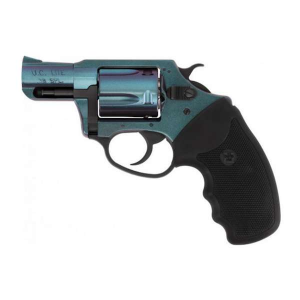 Charter Arms 25387 Undercover Chameleon Revolver Single/Double 38 Special 2 5 Rd Black Rubber Grip High Polished Iridescent Cerakote