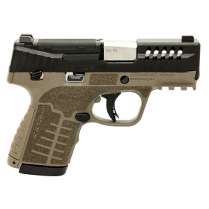 Savage Arms 67055 Stance XR 9mm 13+1 3.20 Natural Black Nitride Ported Stainless Steel Slide FDE Glass Filled Nylon Grip Ambidextrous