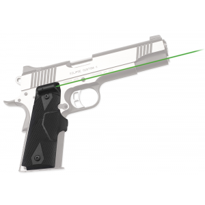 Crimson Trace LG401G Lasergrips Green Laser 1911 Grip Black