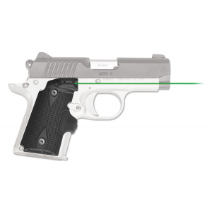 Crimson Trace LG409G Lasergrips Green Laser Kimber Micro9 Grip Polymer Black