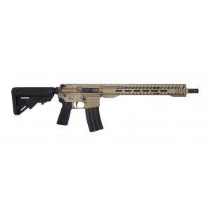 Radical Firearms RF-15, 5.56mm, 16 Barrel, 1- 30rd Magazine, MHR Handguard, FDE, Rifle