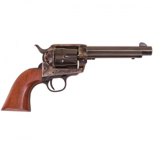 Cimarron PP401 Frontier Pre-War 1896-1940 38 Special,357 Mag 6 Round 5.50 Blued Case Hardened Walnut Grip