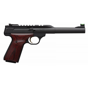 Browning Buck Mark Hunter .22 LR 7.25 10 Round Black Aluminum Alloy Laminate Cocobolo Grip Pistol