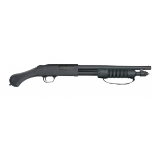 Mossberg 590 Shockwave Blued 20 Gauge 1438 3 61 Fixed Raptor Grip Stock Tactical Shotgun