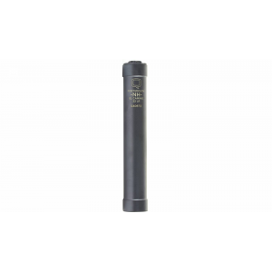 Q El Camino 22LR 1/2-28 PVD Titanium Stainless Steel Baffle Suppressor