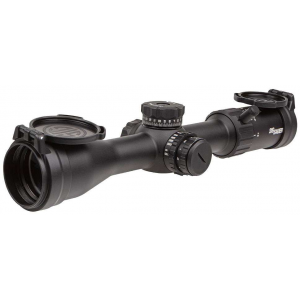 WHISKEY4 SCOPE, 3-12X44MM, 30MM, SFP, HELLFIRE BDC1 ILLUM RETICLE, LOCKING 0.25 MOA ADJ, BLACK