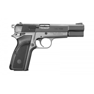 Girsan, MCP35, Single Action, Semi-automatic, Metal Frame Pistol, Full Size, 9MM, 4.87 Barrel, Steel, Black/Silver, Polymer Grips, Dovetail Sights, Ambidextrous Thumb Safety, 15 Rounds, 1 Magazine Pistol