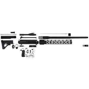TacFire SSRK308LPK20BN AR Build Kit Rifle 308 Win AR-10 Black Nitride Aluminum 5/8-24 tpi *Sports South Exclusive.