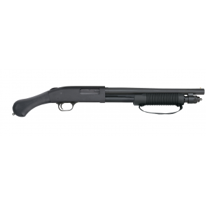 Mossberg 590 Shockwave Blued 12 Gauge 14 3 51 Fixed Raptor Grip Stock Tactical Shotgun