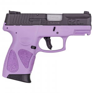 Taurus G2C 9mm Luger 32 12 Round Black Carbon Steel Slide Light Purple Polymer Grip Pistol