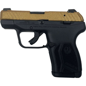 Ruger LCP 380 Max Handgun 380 Auto 10rd Magazine 275 BBL BLUE Gold Glitte
