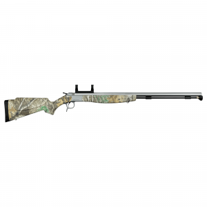 CVA Optima V2 LR, .50 Caliber, 28 Barrel, Optic Mount, Realtree Excape Camo, Stainless, Muzzleloader