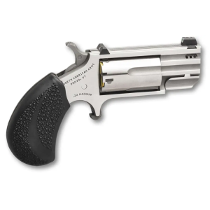 NAA PUGTP Pug 22 Mag 5rd 1 Stainless Steel, Black Polymer Grip