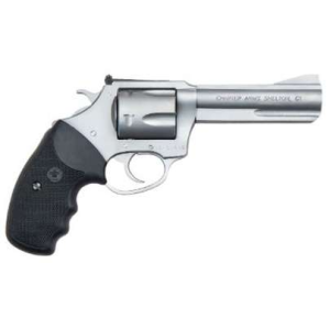 Charter Arms 73546 Mag Pug Target 357 Mag 5 Round 420 Stainless Steel Black Rubber Grip