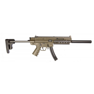 GSG GSG219GERGGSG1622G GSG-16  22 LR 16.25 22+1 Green Collapsible w/magazine storage Stock