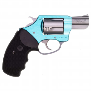 CHARTER Arms 53860 Undercover Lite Santa Fe 38 Special 5 Round 2 Stainless Turquoise Aluminum Black Rubber