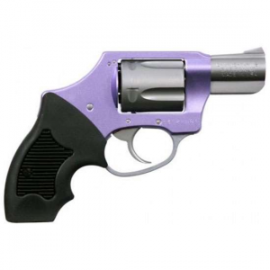 CHARTER Arms 53841 Undercover Lite Lavender Lady Revolver Double 38 Special 2 5 Rd Black Rubber Grip Stainless