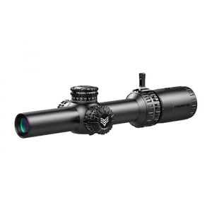 1-8x24mm SFP IR Guerrilla Dot BDC Red Reticle Black