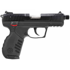 Ruger 3604 SR22 Standard 22 LR SA/DA 3.50 10+1 Black Polymer Grip Black Anodized Aluminum Slide