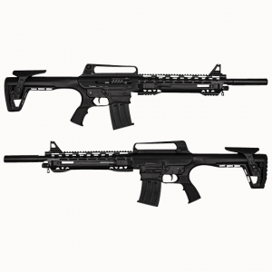 SDS Imports Mkx3 Radikal 12 Gauge Semi-auto Ar Style 3 19 5+1 Black Black Fixed W/adjustable Cheekpiece Stock