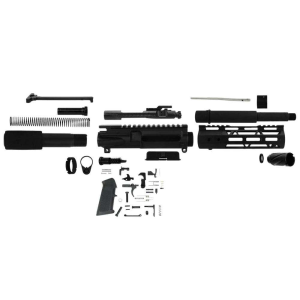 TACFIRE Ar 300 Blackout Pistol Build Kit With Lower Parts Kit 7.5 Black Parkerized Barrel 811261029033 811261029033