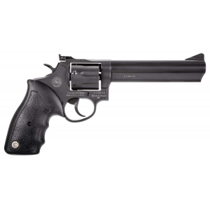 Taurus 2660061 66 Standard Single/Double AS 357 Magnum 6 7 rd Black Rubber Grip Black