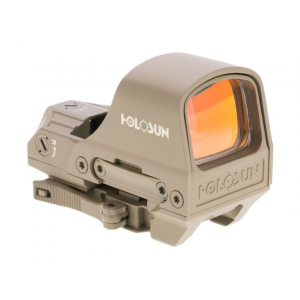Holosun Open Reflex Sight Green Circle Dot FDE Optic
