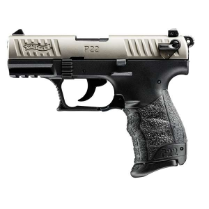 Walther Arms 5120336 P22 *CA Compliant 22 LR 3.42 10+1 Black Black Polymer Grip