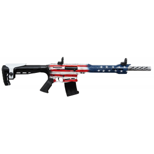 Citadel CBOSS2512USA Boss25  American Flag Cerakote 12 Gauge 1875 3 51 Fixed wAdjustable Comb Stock