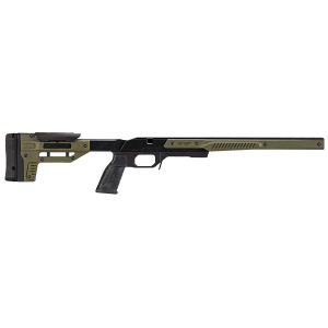 Mdt Sporting Goods Inc 104218ODG Oryx Chassis OD Green 6061-T6 Aluminum Fits Howa 1500 LA/ Weatherby Vanguard LA