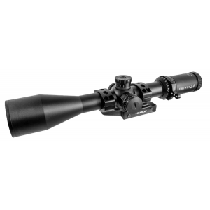 Truglo TG8562TLR Eminus  6-24x 50mm Obj 30mm Tube Black Hardcoat Anodized Finish Illuminated TacPlex