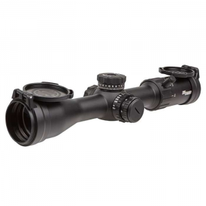 WHISKEY4 SCOPE, 2.5-10X42MM, 30MM, SFP, HELLFIRE QUADPLEX ILLUM RETICLE, CAPPED 0.25 MOA ADJ, BLACK