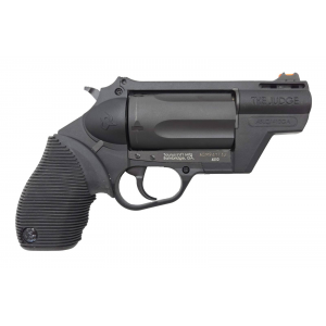 Taurus 2441021PFS Judge Public Defender 45 Colt (LC)/410 Gauge 5 2 Blued Frame Black Polymer Grip Fiber Optic Front Sight