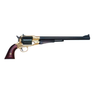 Traditions FR185812 1858 Bison Break Open 44 Cal #11 Percussion 12 6rd Brass Frame Blued Barrel & Cylinder Walnut Grip