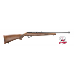 RUGER 10/22 75TH 22LR 18.5 WLN/BLK