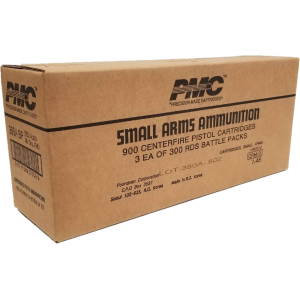 Bulk PMC Bronze Three Battle FMJ Ammo