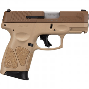 Taurus G3C 9mm 3.26 10 Round MA Compliant Tan/Coyote Brown Pistol