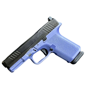 RUGER RXM 9MM PISTOL 4 BBL CRUSHED ORCHID PURPLE MAGPUL EHG, O.R. 2-15RD MAGS