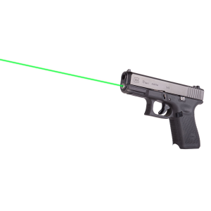 LaserMax LMSG519G Guide Rod Laser Green 5mW 520 nm Wavelength Black for Glock 19, 19 MOS, 19X Gen5