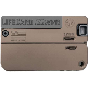 TRAILBLAZER LIFECARD .22WMR SINGLE SHOT BARRETT BROWN