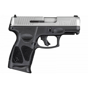 Taurus G3C 9mm Luger 3.2 12 Round Stainless Steel Slide Black Polymer Pistol
