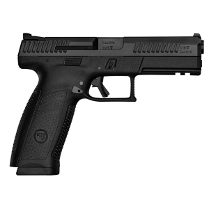 CZ 01540 P-10 Full Size 9mm Luger 4.50 10+1 Black Black Interchangeable Backstrap Grip