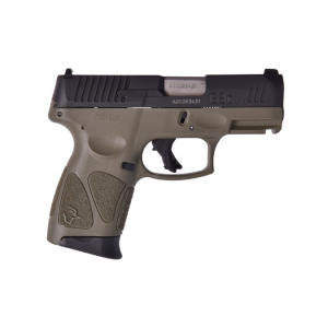 Taurus G3C 9mm 3.2 12 Round Olive Drab Green Polymer/Matte Black Tenifer Pistol
