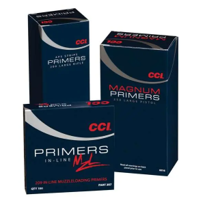 CCI 0013 Standard Rifle No. 400 Small Rifle Primer 100 Per Box 10 Boxes Per Case Total 1000