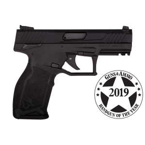 Taurus TX22 22 LR 4.1 10 Round Manual Safety Black Anodized Aluminum Slide Ergonomic Black Polymer Grip Pistol