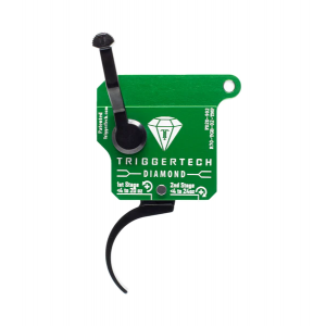 TriggerTech Rem 700 Diamond, Two Stage, Right-Handed, No Bolt Release, Pro Curved Black, Trigger