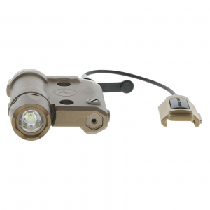 Crimson Trace Rail Master Pro 5mW Green Laser 532nM Wavelength & Tan Finish with 1000 Lumens White LED Light for AR-Platform