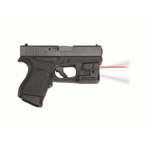 Crimson Trace Laserguard PRO Weaponlight/Laser 150 Lumens Red Laser Fits Glock 42/43 Black