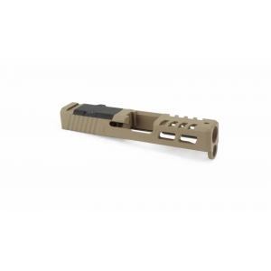Zaffiri Precision Glock 43/43X ZPS.2 Pistol Slide Rmsc Cut FDE