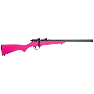 Savage 13835 Rascal FV-SR 22 LR 1 16.13 Pink Blued Right Hand